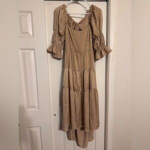 Mustard Seed Tiered Ruffled Sundress